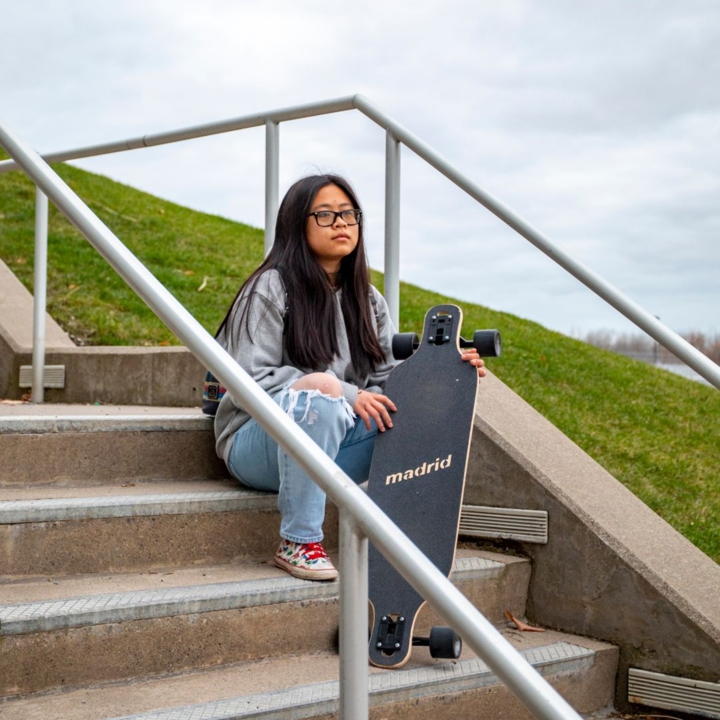 picture of me with longboard